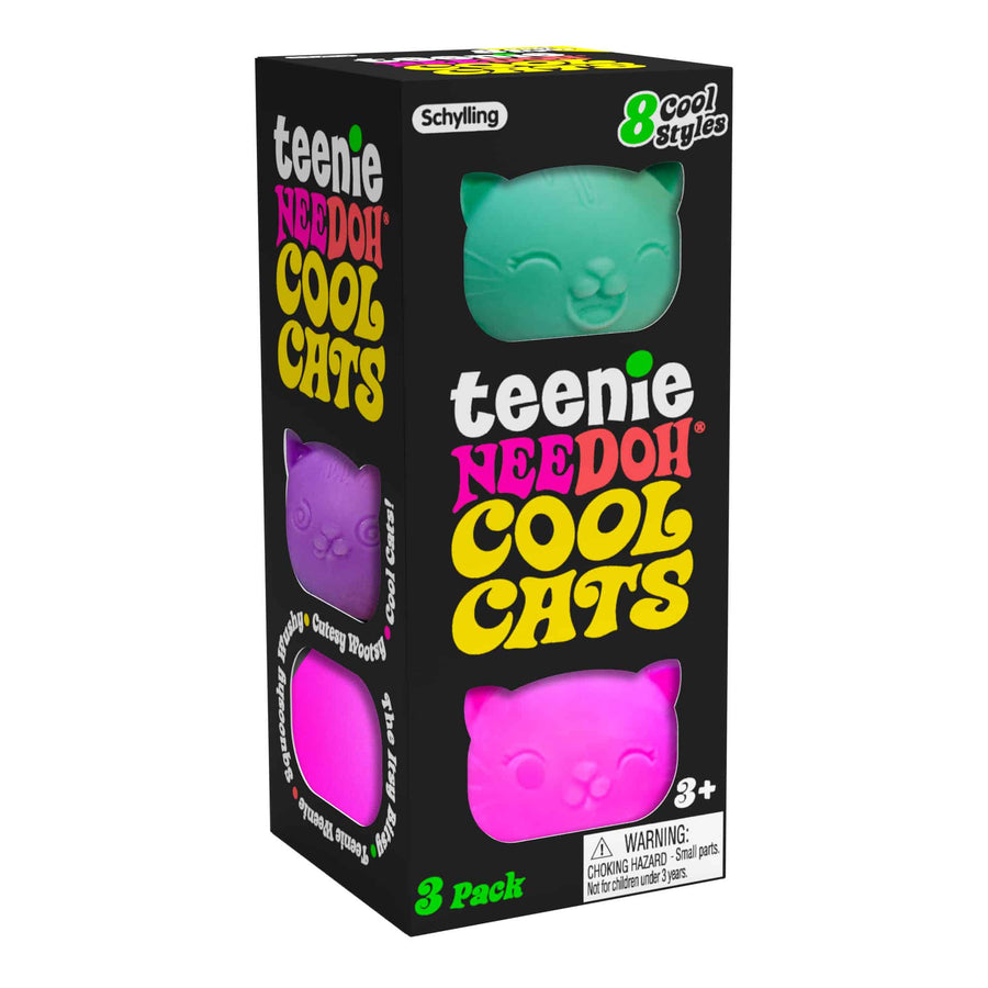 Teenie NeeDoh Cool Cats - Cozy Ready